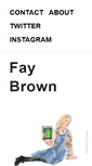 Mobile Screenshot of faybrown.com